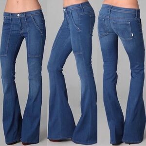 MOTHER The Hazer Maiden and the Unicorn Flare Jeans